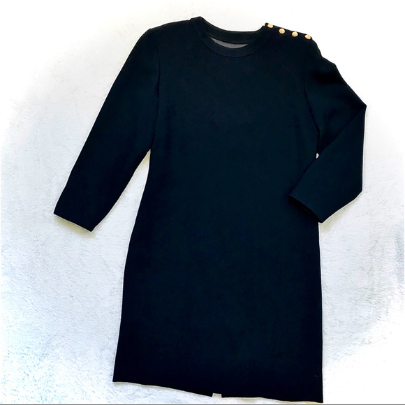Rouie Vintage Long Sleeve Shift Dress Women Size 8 - Picture 1 of 14